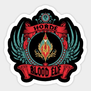 BLOOD ELF - CREST Sticker